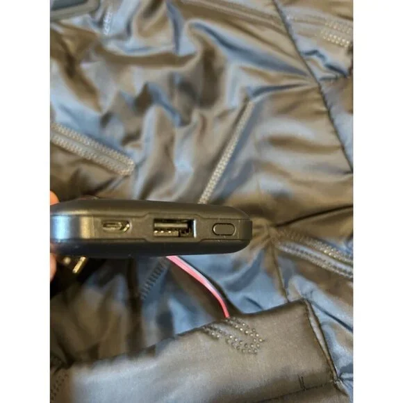 Heated Vest with Power Bank Womens Size Small Rechargeable Battery Pack Layering - Picture 6 of 9